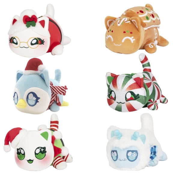 Aphmau 6 Mystery MeeMeow Plush-Holiday Ages 5+