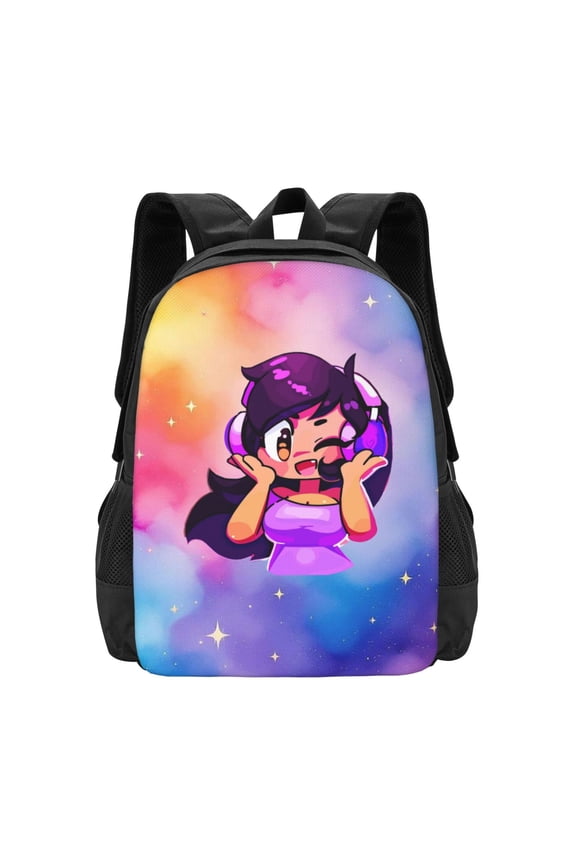 Aphmau Backpack Laptop Backpack for Teen Women men 16.5 Inch Casual Daypack