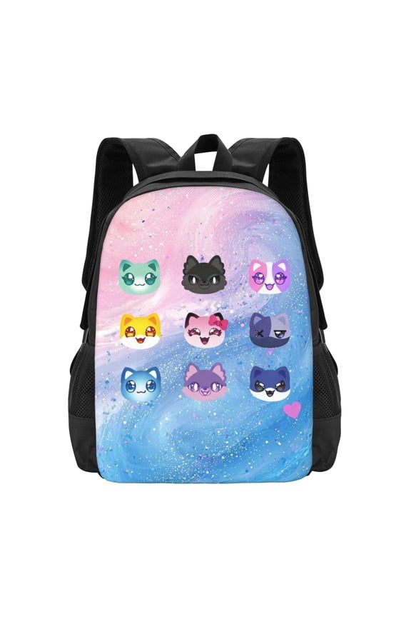 Aphmau Backpack Laptop Backpack for Teen Women men 16.5 Inch Casual Daypack