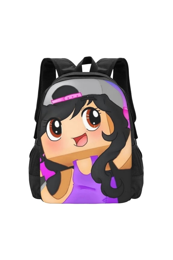 Aphmau Backpack Laptop Backpack for Teen Women men 16.5 Inch Casual Daypack
