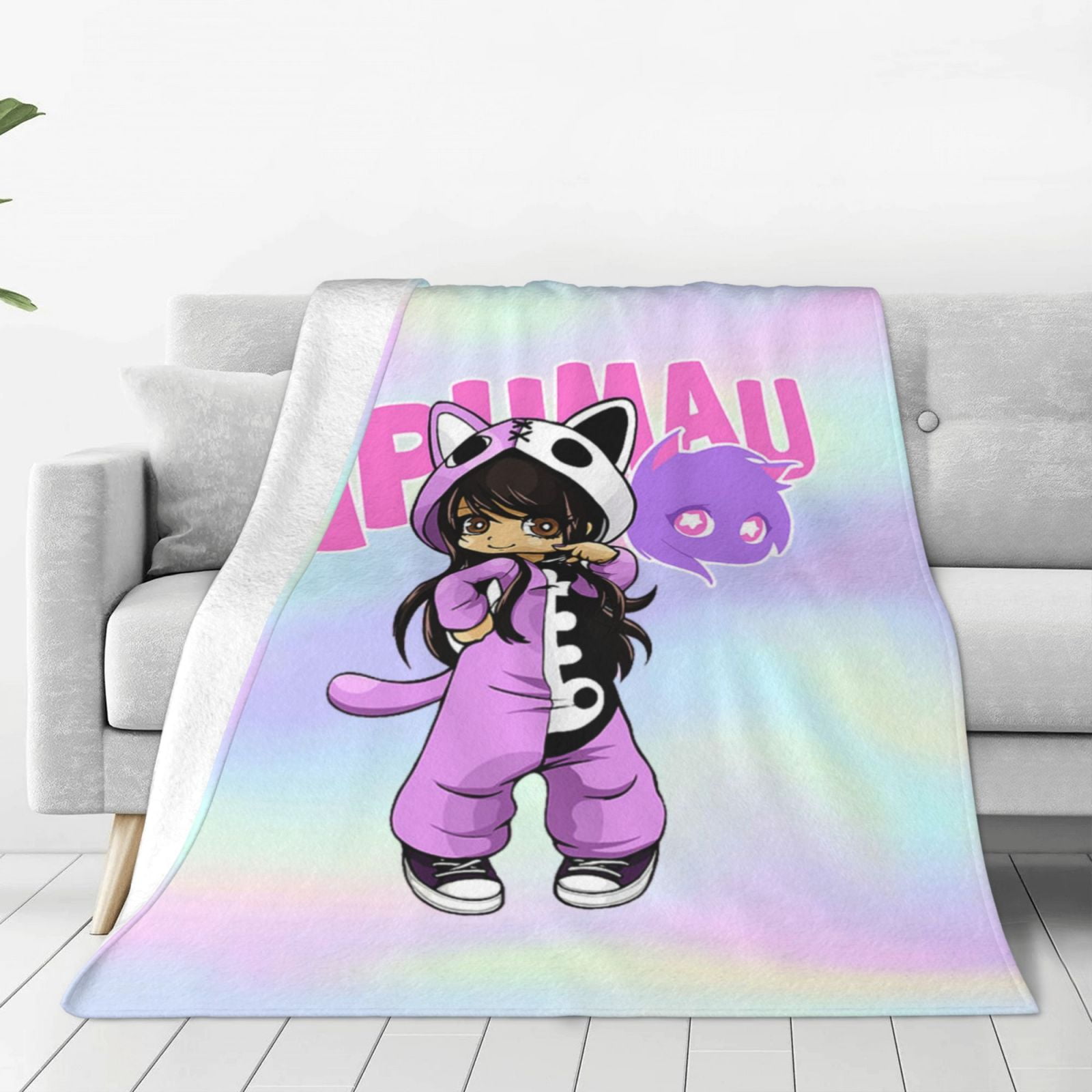 Aphmau Kids Adults Ultra-Soft Micro Fleece Blanket Throw All Season ...