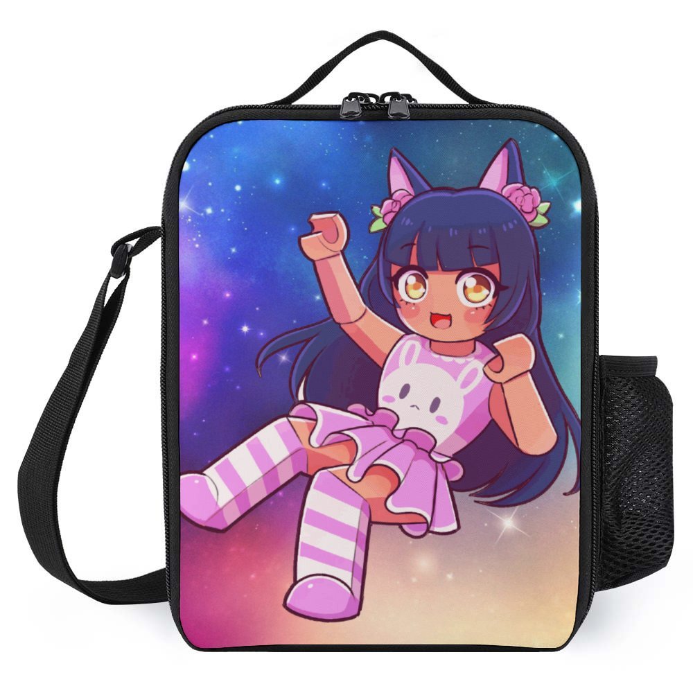 Aphmau Lunch Bag Insulated, Lunch Box Bag, Reusable Lunch Tote Bag