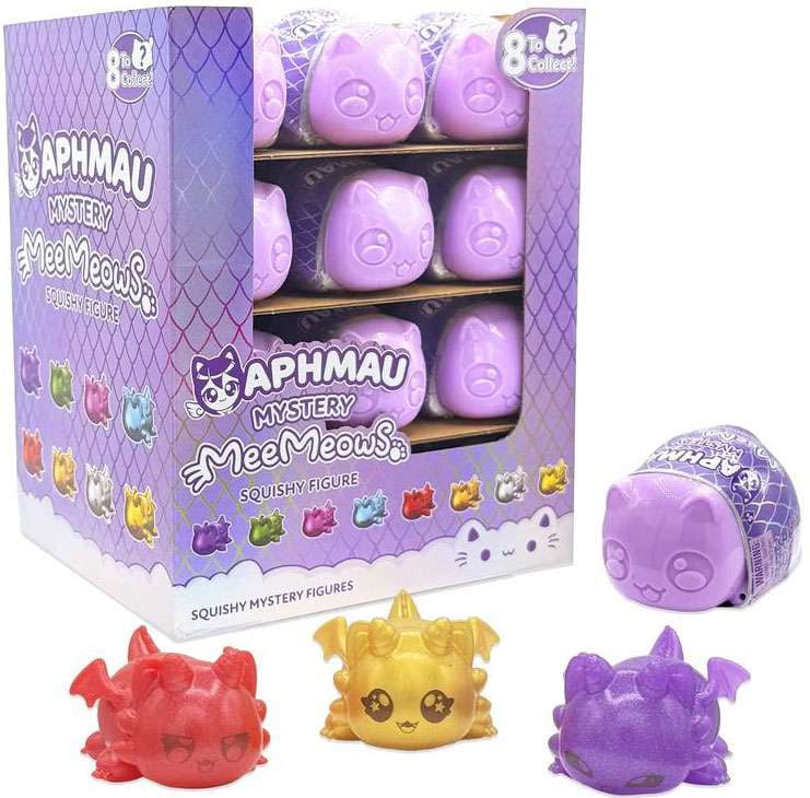 Aphmau MeeMeows Squishy Series 4 Mystery Box [24 Packs]