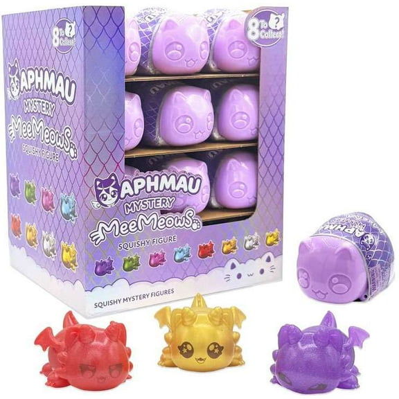 Aphmau MeeMeows Squishy Series 4 Mystery Box [24 Packs]