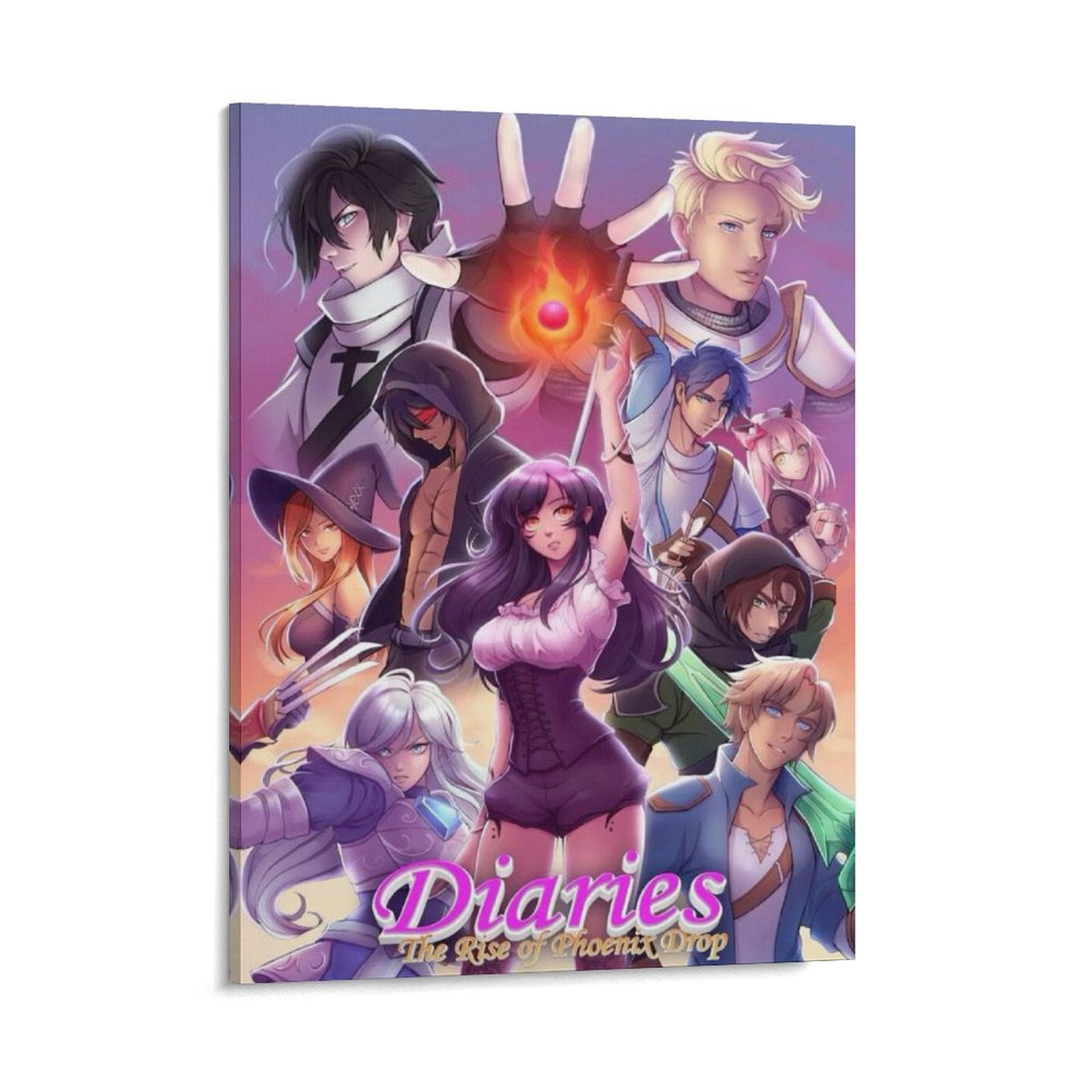 Aphmau Minecraft Diaries Poster Canvas Painting Creativity Poster for ...
