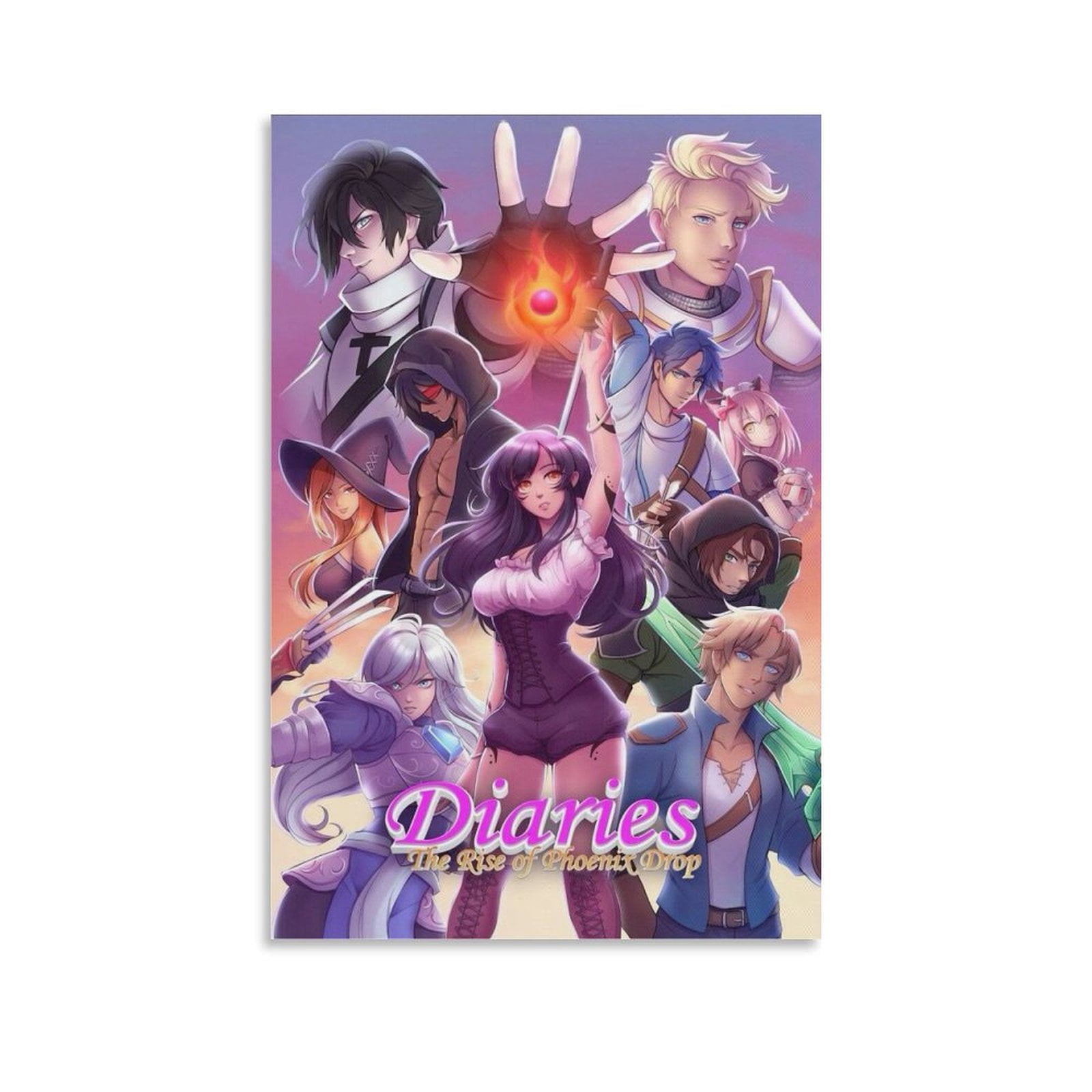 Aphmau Minecraft Diaries Poster Canvas Painting Creativity Poster for ...