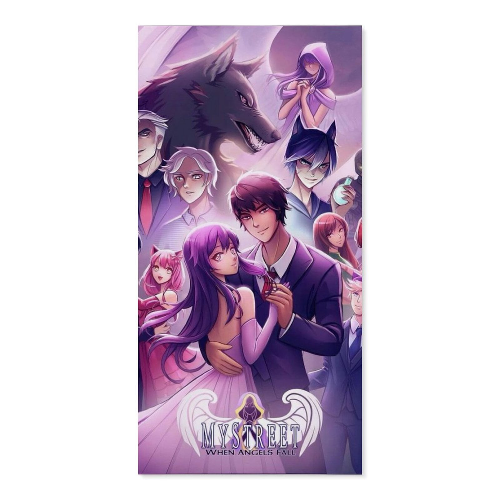 Aphmau My Street Season Six Poster Canvas Painting Creativity