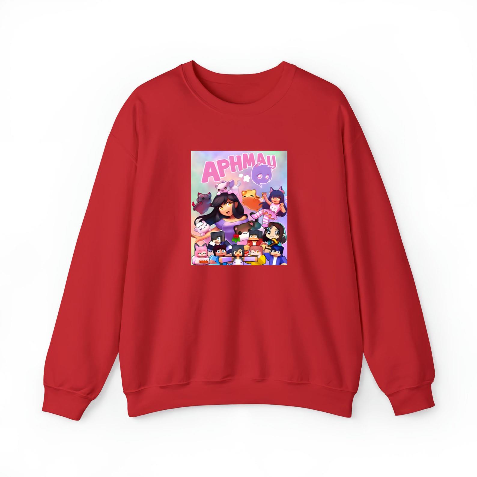 Women's Aphmau Cartoon T-Shirt - 100% Cotton, Digital Print, Standard Fit - View #4