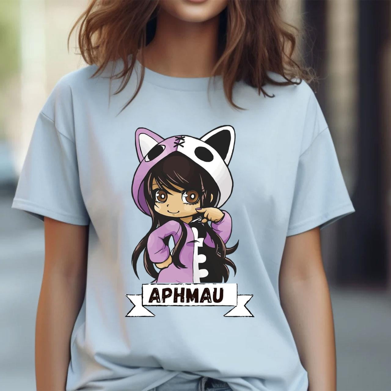 Aphmau T Shirt, Meemeows Aphmau Cat Shirt, Aphmau Cat Girl Kids T-Shirt ...