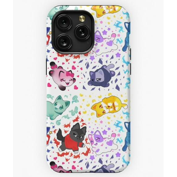 Aphmau and Friends Love Heart Meemeow G4484 Phone Case for iPhone17 16 15 14 13 12 11 Pro Max