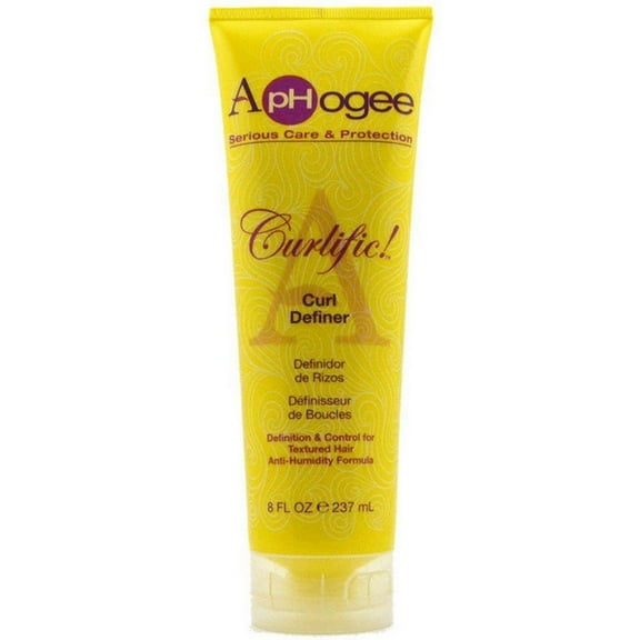 Aphogee CurlifIC Curl Definer Creme Anti Humidity Formula 8 Oz