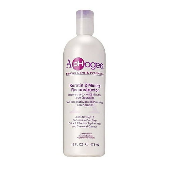 Aphogee Intensive Keratin Two Minute Reconstructor 16 Oz, 2 Pack