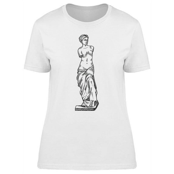 Aphrodite Ancient Statue T-Shirt Women -Image by Shutterstock, Female x-Large