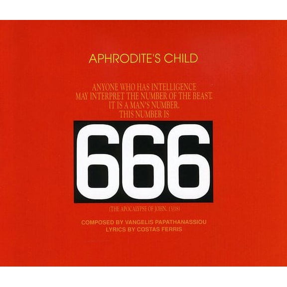 Aphrodite's Child - 666: Apocalypse of St John - Music & Performance - CD