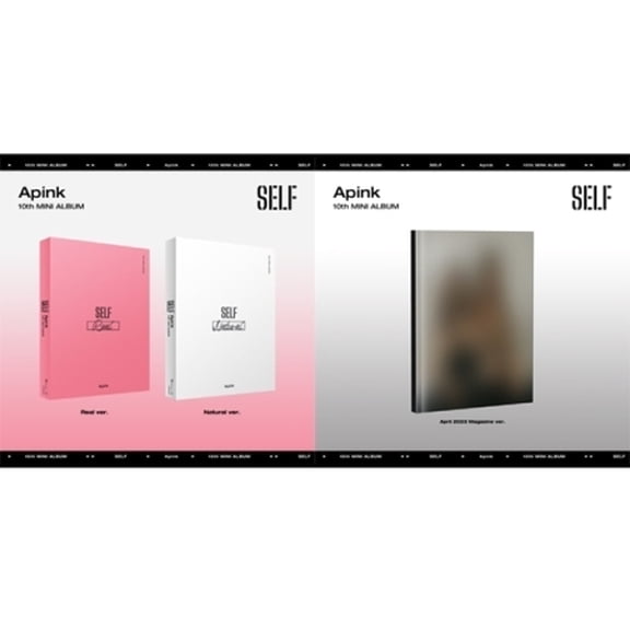 Apink - Self - Random Cover - incl. 64pg Pop-Up Photobook, Stamp, 2 Photocards, 2 Postcards, Scratch Card + Poster - Music & Performance - CD