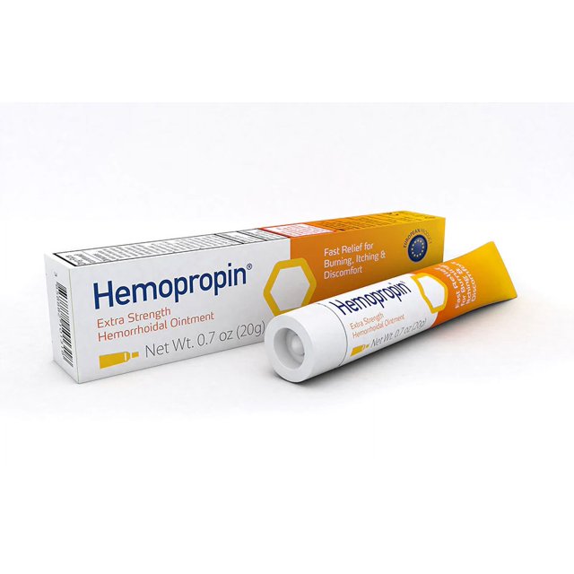 Apipharma Hemopropin Extra Strength Hemorrhoidal Ointment Natural Product No Corticosteroids