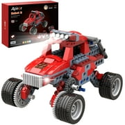 Apitor Robot B STEM Toys for 6 7 8 9 10 11 12 Year Old Boy, 8 in 1 Electric Monster Truck Building Toys for Kids 6-8 8-12, Educational Construction Toys Set for Boys Christmas Birthday Gift