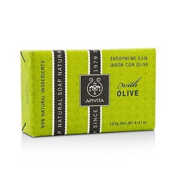 Apivita Natural Soap Olive Oil 125G Apivita Natural Soap Olive Oil 125G