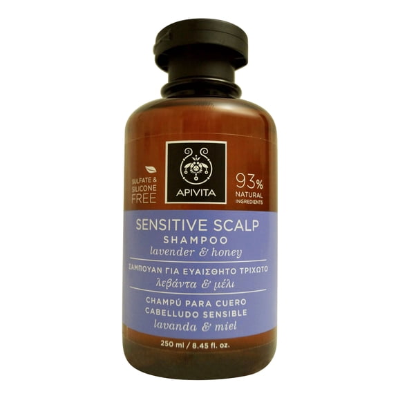 Apivita Sensitive Shampoo with Lavender & Honey 8.45 oz