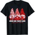 thumbnail image 1 of Aplastic Anemia Awareness Month Red Ribbon Gnomies Support T-Shirt, 1 of 3