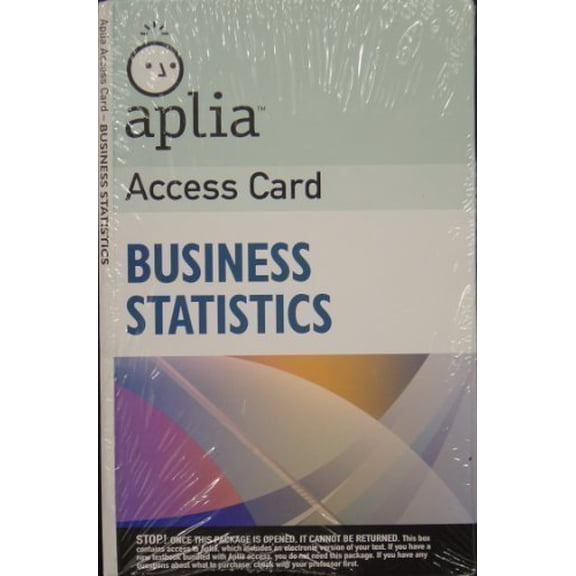 Aplia Access Card T/a Essentials of Statistics for Business & Economics