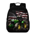 thumbnail image 1 of Aplkyhs American Flag Tractor Backpack for Students 9-18 School Bookbag Lightweight Water Resistant for Teens Daily Use, 1 of 6