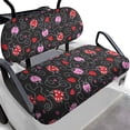 thumbnail image 1 of Aplkyhs Ladybug Golf Cart Seat Cover 2-Person Seats Club Car Seat Bottom and Backrest Cushion Club Car Seat Covers with Elastic Band Golf Cart Seat Towel Club Car Seat Covers, 1 of 7
