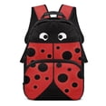 thumbnail image 1 of Aplkyhs Ladybug School Backpack for Students Age 6-18 Large Capacity Ergonomic Adjustable Padded Breathable Shoulder Straps Book Bag for Kids Boys Girls Elementary Middle High School, 1 of 7
