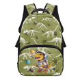 thumbnail image 1 of Aplkyhs Retro Dinosaur Backpack for Girls Boys for Students 6-18 Large Capacity Ergonomic Comfort School Backpack for Elementary Middle High School Daily Use Travel, 1 of 7