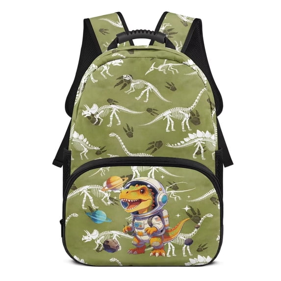 Aplkyhs Retro Dinosaur Backpack for Girls Boys for Students 6-18 Large Capacity Ergonomic Comfort School Backpack for Elementary Middle High School Daily Use Travel