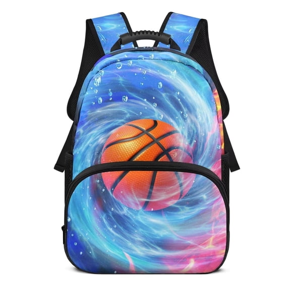 Aplkyhs School Backpack for Students Age 6-18 Ergonomic Padded Adjustable Shoulder Straps Large Capacity Water Resistant Bookbag for Elementary Middle High School Daily Use Cartoon Surprised Turtle