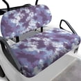 thumbnail image 1 of Aplkyhs Tie Dye Club Car ComfortableSeat Covers Comfort Golf Cart Front Seat Cushion Set Golf Cart Seat Covers Easy Installation Universal Golf Cart Bench Chair Cover, 1 of 7