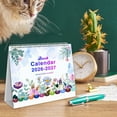 thumbnail image 1 of Apmemiss 2026-2027 Desk Calendar 18 Months, 8x8 Inch Standing Flip Calendar, Thick Paper Office Home Planner, Holiday Markers, Desktop Organizer, 1 of 6