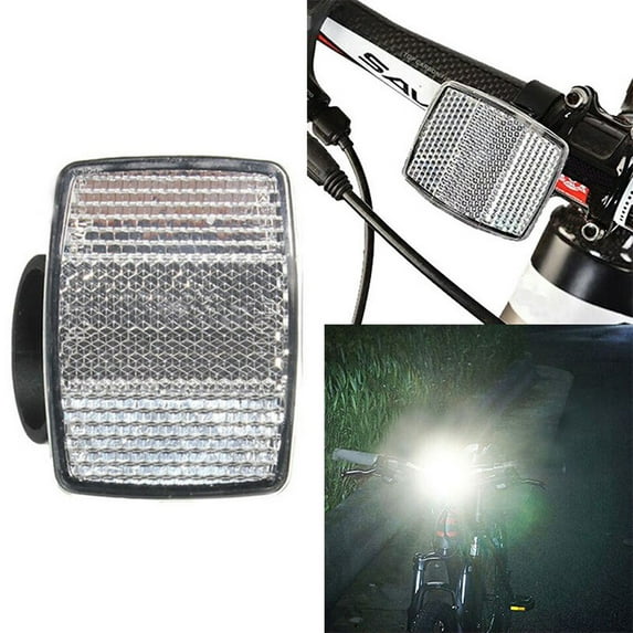 Apmemiss Bike Accessories Clearance Handlebar Mount Safe Reflector Bicycle Bike Front Rear Red / White New Clearance Deals