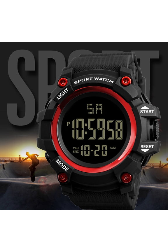 Birthday Gifts for Women Clearance Luxury Men Analog Digital Outdoor Watch Military Sport LED Watch