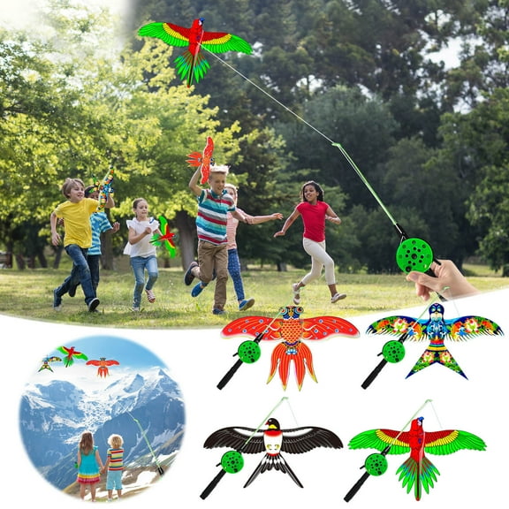 Apmemiss Boys Gifts Clearance Children's Outdoor Parent-child Interactive Toys Children's Kite Miniature Plastic Toy Fishing Rod Kite