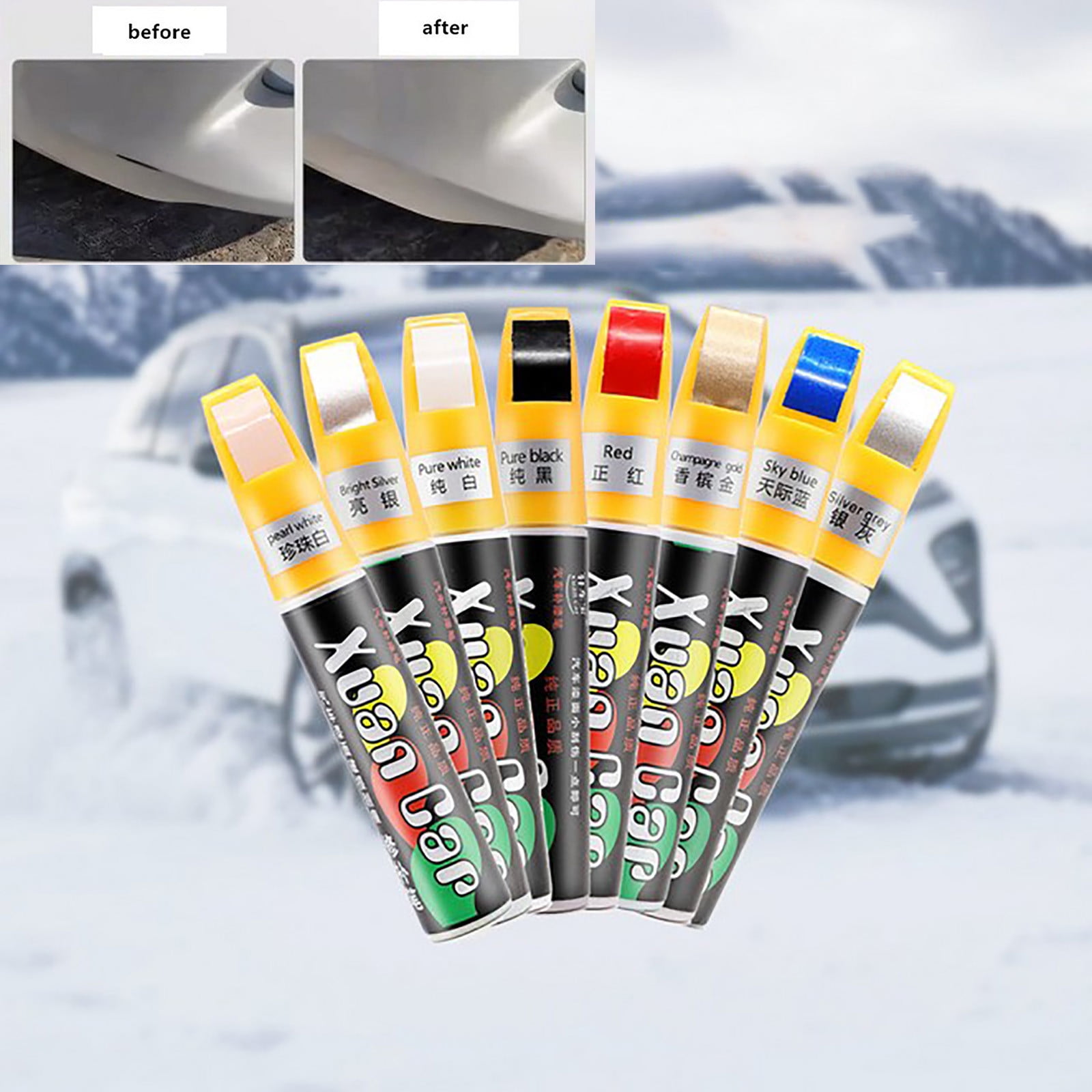 Apmemiss Car Decor Clearance Car Scratch Remover Pen Car Paint Scratch Repair Tool Car Paint
