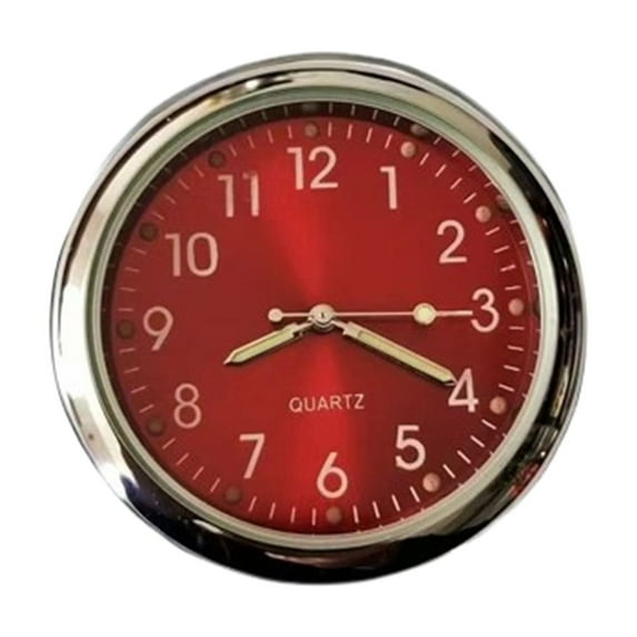 Apmemiss Car Essentials Clearance 4 Inch Dashboard Fluorescent Clock - Mini Car Clock - Attaches to the Dashboard of A Car Or Truck and Has A Mini Car Clock . Deal Day
