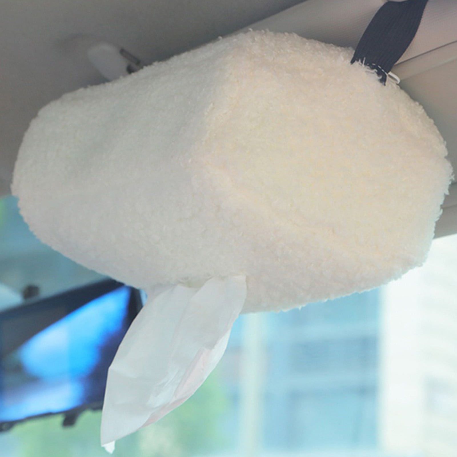 Apmemiss Christmas Clearance Comfortable Lamb Fleece Tissue Box Car