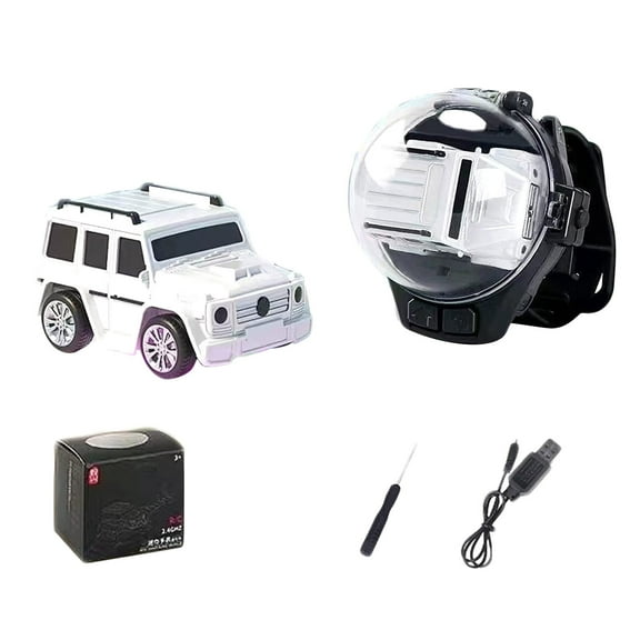 Apmemiss Christmas Gifts Clearance Mini Remote Control Watch Car Toy 2.4GHz 2023 Wrist Racing Car Watch USB Charging Small RC Interactive Toys Gift for Overstock Items Clearance All Prime