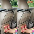 thumbnail image 1 of Apmemiss Clearance 2 Pack Kick Mat Backseat Protector,Back Seat Cover for Kids,Car Seat Back Protectors for Car, SUV, Minivan or Truck Seats, 1 of 6
