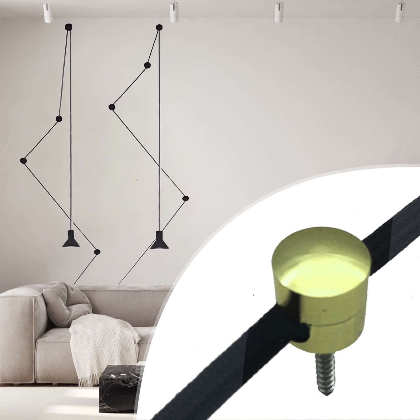 Apmemiss Clearance! 2025 New Cable Anchors for Desk Organization