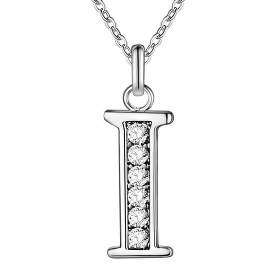 Apmemiss Clearance 26 Letters Necklace Diamond Fashion Accessories Gifts for Lover's Girlfriend Sales Today Clearance Women
