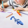 thumbnail image 1 of Apmemiss Clearance 3D Printed Crystal Dragon Articulated Dragon, Articulated and Posable Toy for Car Decoration Home Office Decor Strikingly Realistic Dragon Crystal Figure Gifts, 1 of 5