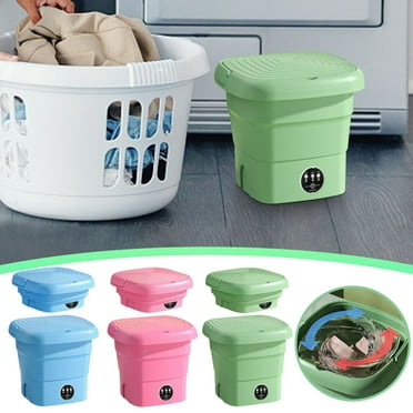 Mini Fully Automatic Underwear Washing Machine Protable Travel To Use