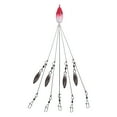 thumbnail image 1 of Apmemiss Clearance 5 Arms Umbrella Fishing Rig Bait Fishing Lures with Snap Swivels, 1 of 2
