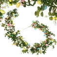 thumbnail image 1 of Apmemiss Clearance 6.56 ft Artificial Easter Egg Garland Spring Vine Colored Easter Egg Garland for Artificial Easter Egg Garland with Leaves for Tree Fireplace Arch Home Table Decorations, 1 of 9