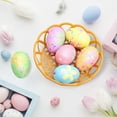 thumbnail image 1 of Apmemiss Clearance 6 Pcs Decorative Easter Eggs Easter Mini Eggs Pastel Easter Eggs Foam Speckled Eggs Easter Bird Eggs for Basket Fillers Spring Party Favors Home Centerpiece Decor, 1 of 8