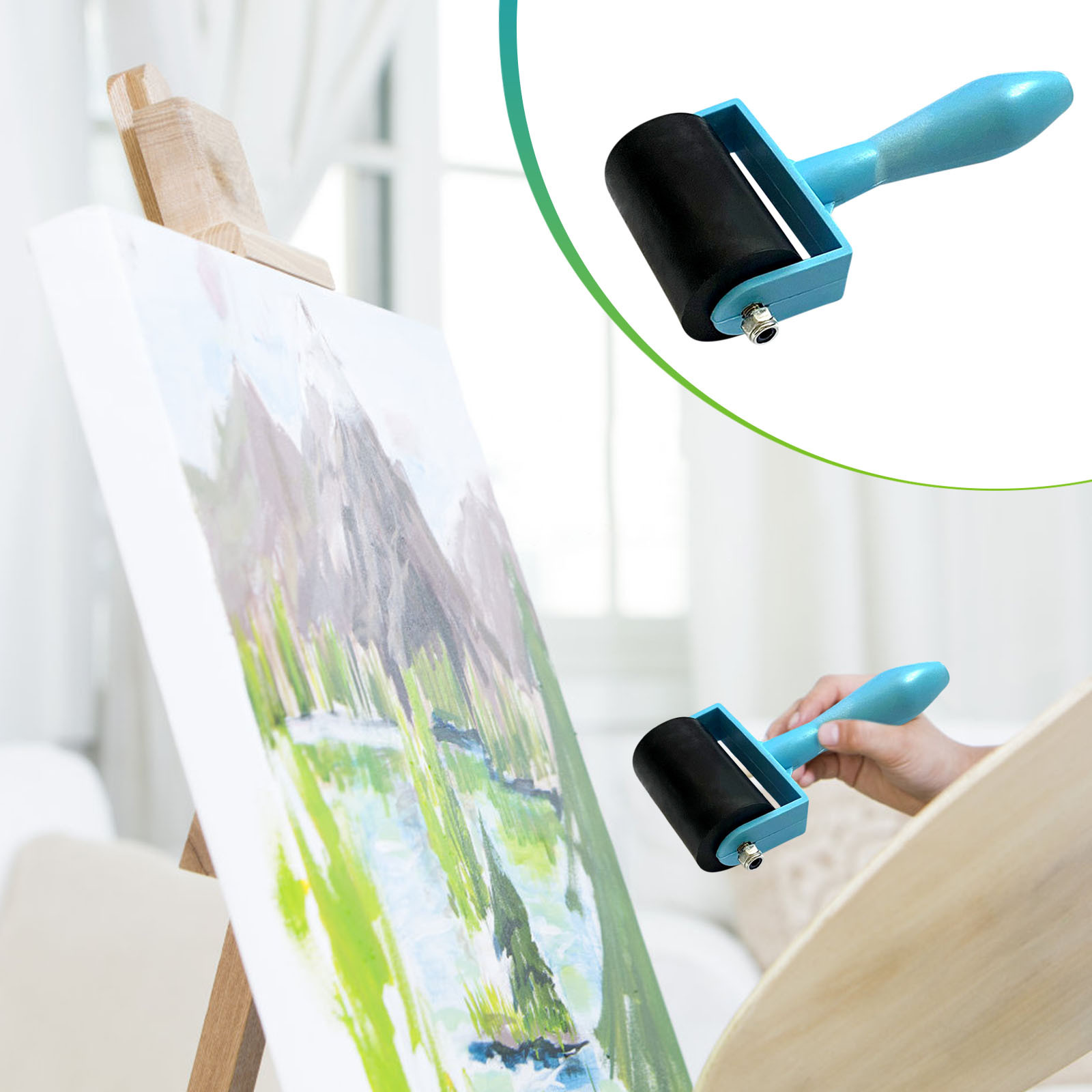 Apmemiss Clearance Art Printmaking Tools Printmaking Brayer Rubber