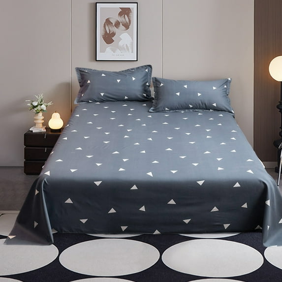 Apmemiss Clearance Bed Sheets High-end Hotel Sheets Luxurious Soft Quality Bedding Sheets Wrinkle-free Fouling-free